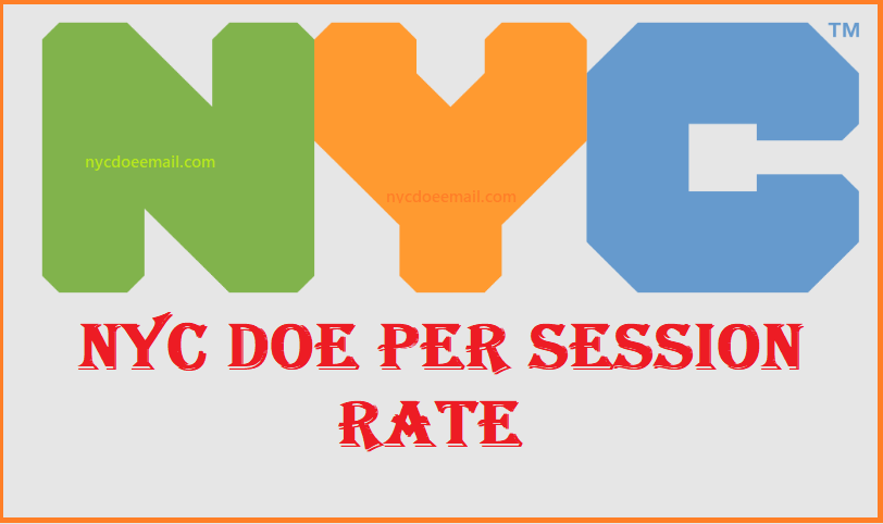 NYC DOE Per Session Rate